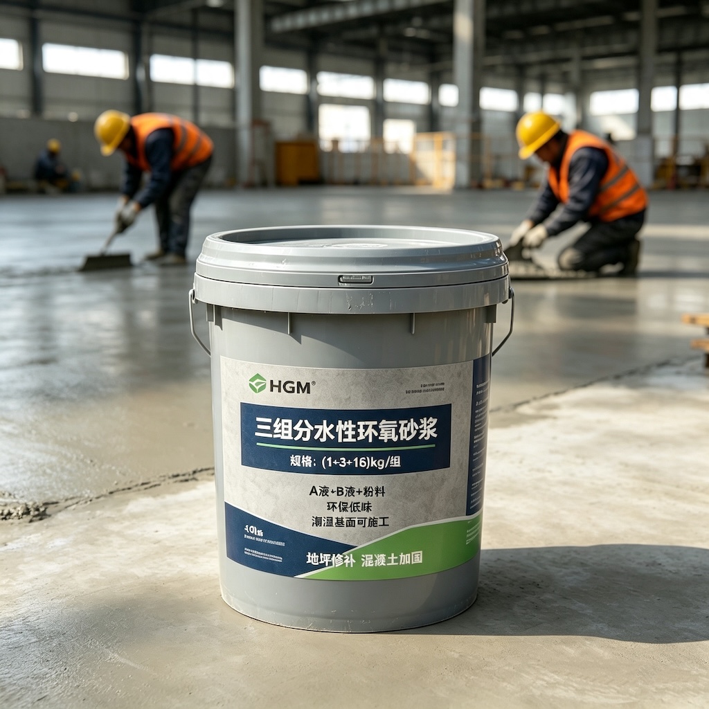 罗湖三组份水性环氧砂浆